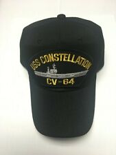 US NAVY USS CONSTELLATION ( CV-64) MILITARY HAT / CAP picture
