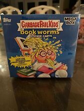 2022 Topps Garbage Pail Kids BOOK WORMS MEGA BOX (17 Packs) NEW SEALED picture