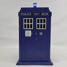 Doctor Who Tardis Police Box Cookie Jar w/ Light & Sound, Batteries Included picture
