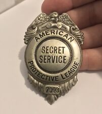 Antique Obsolete 1920-1930's American Secret Service Protective League Badge picture