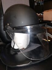 MaxPro Police / SWAT Riot Surplus Helmet with face shield - new shield available picture