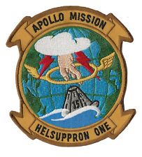 Apollo 15 HELSUPPRON US Navy helicopter NASA space recovery force ship patch picture