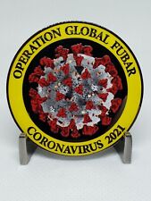 2021 Operation Global FUBAR police Challenge Coin pandemic enduring clusterfuck picture