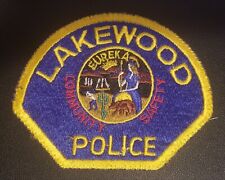 Defunct Lakewood California CA Police Patch picture