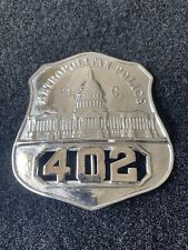 Washington DC Metropolitan Police DC OBSOLETE PAST ISSUE BREAST SHIELD BADGE picture