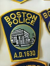 Boston Massachusetts Police Patch  picture