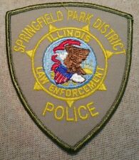 IL Springfield Illinois Park District Police Patch picture