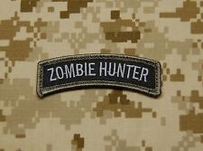 ZOMBIE HUNTER Tab Embroidered Patch SWAT Embroidered Patch Hook & Loop Fastener picture
