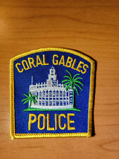 Coral Gables  FL Police Hat Patch picture