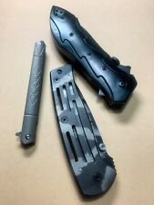 Folding Knife Lot Of 3- Smith & Wesson Boarder Guard + SWAT+ Damascus Boot Knife picture