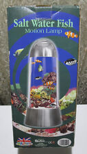 Vintage 1994 Rabbit Tanaka Salt Water Fish Revolving Motion Lamp Spencer Gifts picture