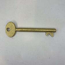 Gamewell Police Fire Alarm Call Box Brass Skeleton Key picture