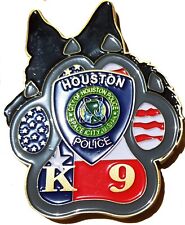 Houston Texas Police Dept K-9 Partner Challenge coin 97 picture