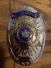 obsolete Mamaroneck New York Police Officer Badge picture
