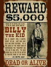 1877 BILLY THE KID BONNEY MCCARTY MAFIA GANG 8.5X11 WANTED POSTER PHOTO PICTURE picture