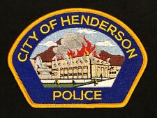 HENDERSON Police Patch - SUPER RARE picture