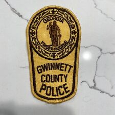 Gwinnett County Police Patch Georgia picture