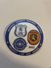 2022 Nassau County Police Highway Patrol inside decal picture