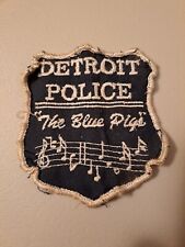 Vintage DETROIT POLICE The Blue Pigs Patch picture