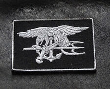 NAVY SEAL TRIDENT SWAT EAGLE SEAL HOOK PATCH  picture