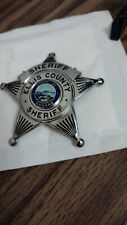 Obsolete Ellis County Kansas Sheriff Police Badge Hallmark Blackinton picture