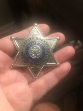 Vintage Obsolete Michigan Deputy Sheriff Badge Washtenaw County picture