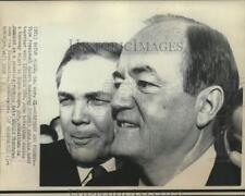 1968 Press Photo Vice President Humphrey and Governor McKeithen in Baton Rouge picture