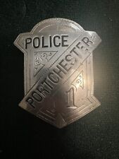 RARE antique First Issue Port Chester New York Police Badge 1900’s picture