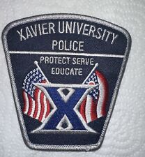 Xavier University Police patch picture