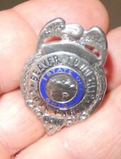 SMALL OBSOLETE BEAVER TWP CONSTABLE POLICE HAT BADGE MAHONING COUNTY OHIO OH picture