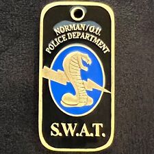 Norman Police Department SWAT Oklahoma Challenge Coin picture