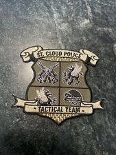 St. Cloud Police PATCH Obsolete RARE TACTICAL Team MN FL Iron On SWAT picture