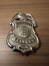 Vintage Ohio Police Badge Obsolete Style 1950s #10 picture
