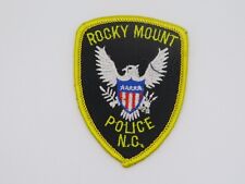  Rocky Mount North Carolina Police Hat Patch  picture