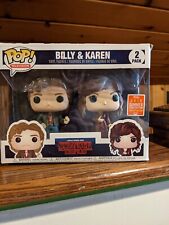 Funko Pop Stranger Things Billy And Karen SDCC 2018 Exclusive *damaged box* picture