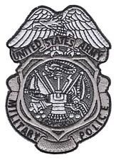 Military Police Badge US Army M.P. Hook And Loop Patch picture