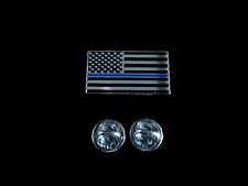 POLICE THIN BLUE LINE HAT LAPEL PIN BADGE POLICE SERVICE HAT OR LAPEL PIN  picture