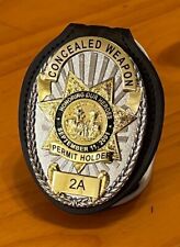 Concealed Weapon Permit Badge (9/11 memorial) picture