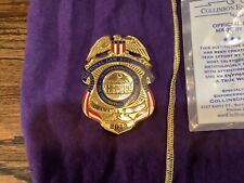 2013 inaugural police badge Obama Biden picture