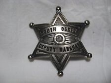 Vintage South Ogden Deputy Marshal Utah Sheriff/Police 6-Point Metal Badge picture