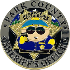 BL17-002 South Park County Sheriff's Office POLICE Cartman Challenge Coin picture