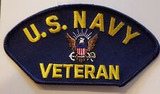 US NAVY VETERAN PATCH - MADE IN THE USA picture