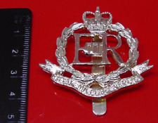 Used Royal Military Police Staybrite Anodised Cap Badge Dowler QC ERII picture