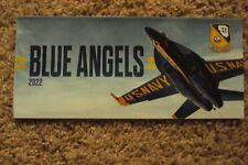 2022 US Navy Blue Angels Flight Demonstration Team Brochure F/A-18 SuperHornet picture