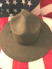 new GREY STRATTON HAT S40 /TROOPER/SHERIFF/ POLICE/RANGER/STRAW HAT /  sz 7 picture