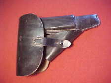 WWII GERMAN POLICE SOFT SHELL P.38 HOLSTER ~ WELL MARKED ~ CLEAN ESTATE ITEM picture