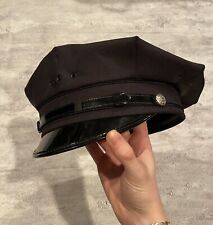 VINTAGE Police(?) visor cap/hat, size large(?) picture