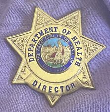 California Department of Health Director Badge  picture