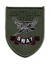 Scottsdale, Arizona subdued SWAT police patch picture