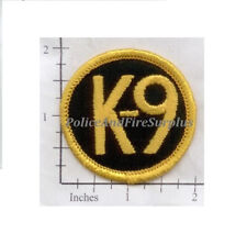 Police Dept K-9 Patch - Canine K-Nine - Vintage - Cheescloth Backing picture